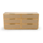 Modrest Gavin Modern Natural Ash & Rattan Dresser Model VGVC-J2411-D-NAT
