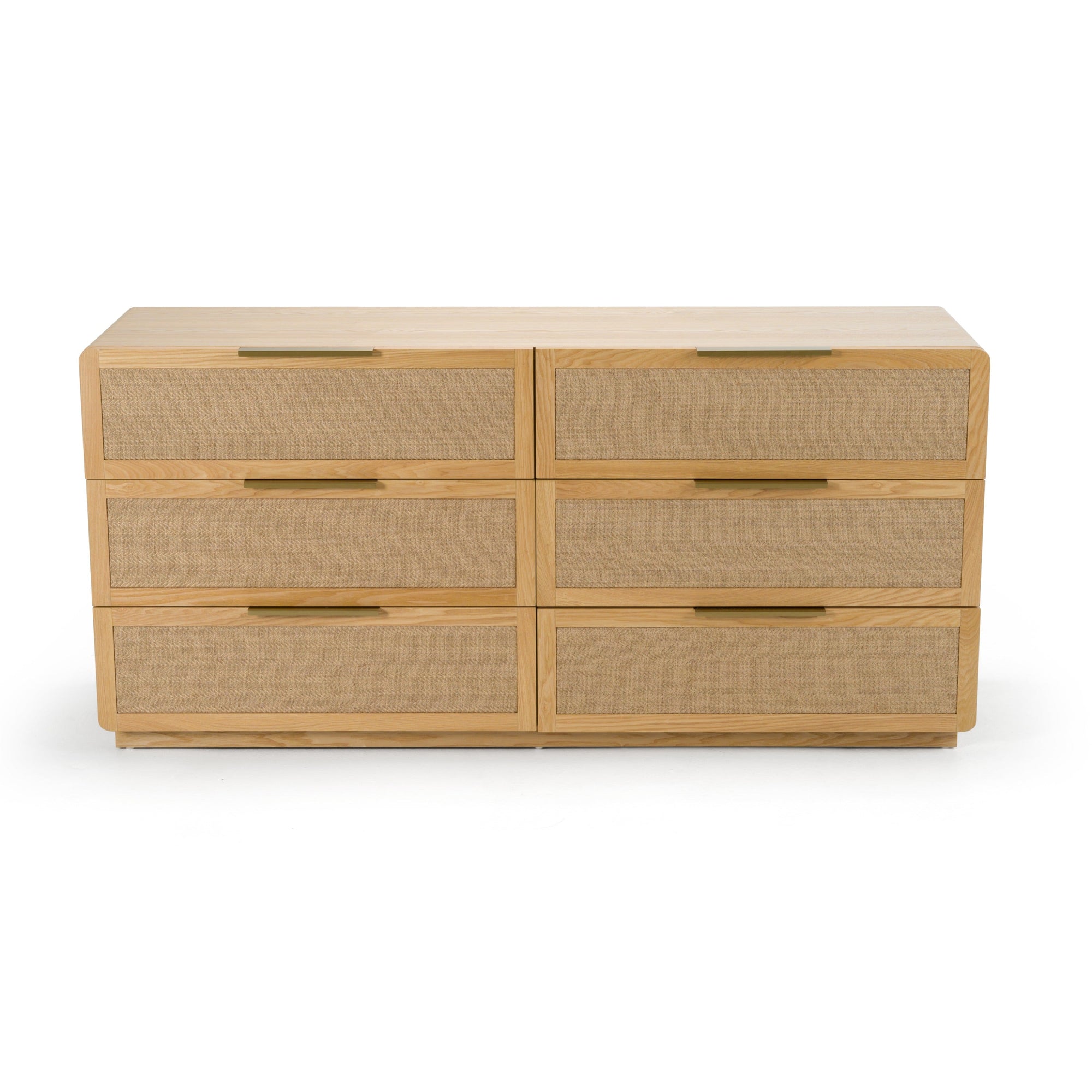 Modrest Gavin Modern Natural Ash & Rattan Dresser Model VGVC-J2411-D-NAT