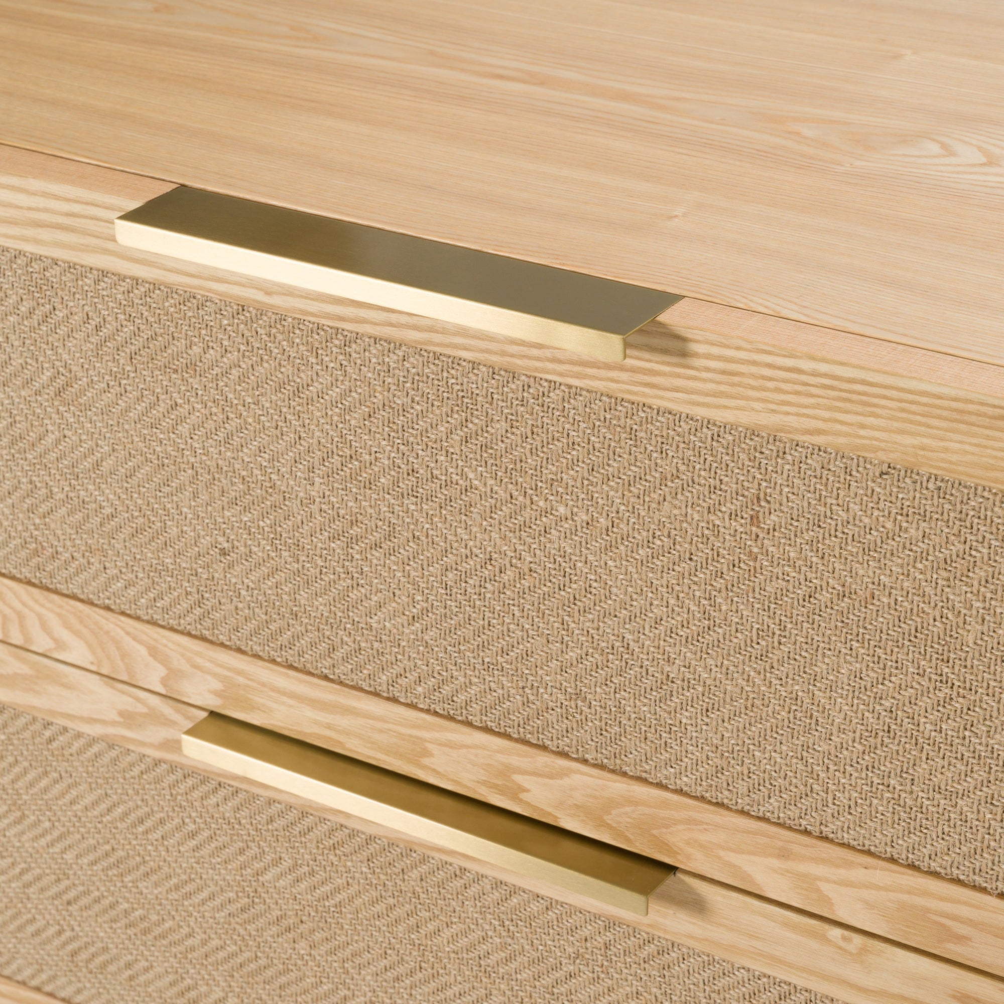 Modrest Gavin Modern Natural Ash & Rattan Dresser Model VGVC-J2411-D-NAT