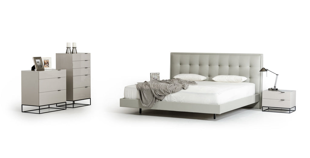 Modrest Hera Modern Grey Bedroom Set Model VGCNHERA-SET