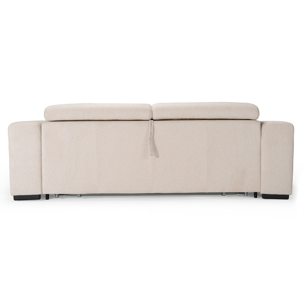 Lamod Italia Icon Modern Italian Sand Fabric Sofa Bed Model VGDTICON-SAND