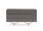 Modrest Chrysler Modern Grey Bedroom Set Model VGVCBD8978-SET-GRY