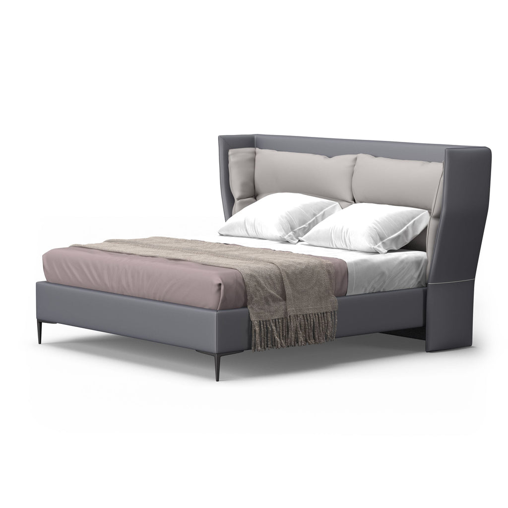 Modrest Jolene Modern Grey Bedroom Set Model VGBBMA2013-SET-EK