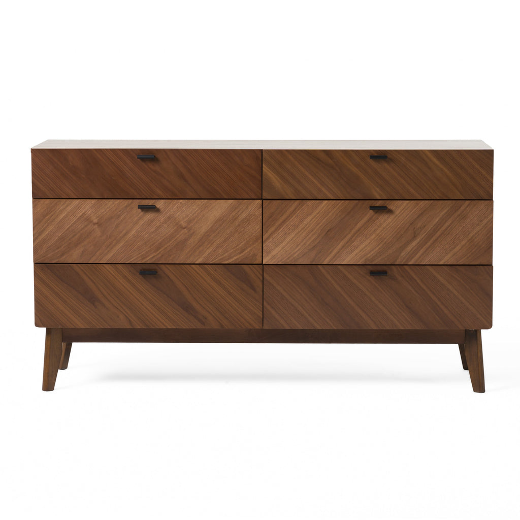 Nova Domus Kamela Modern Walnut Dresser Model VGMA-BR-128-DR