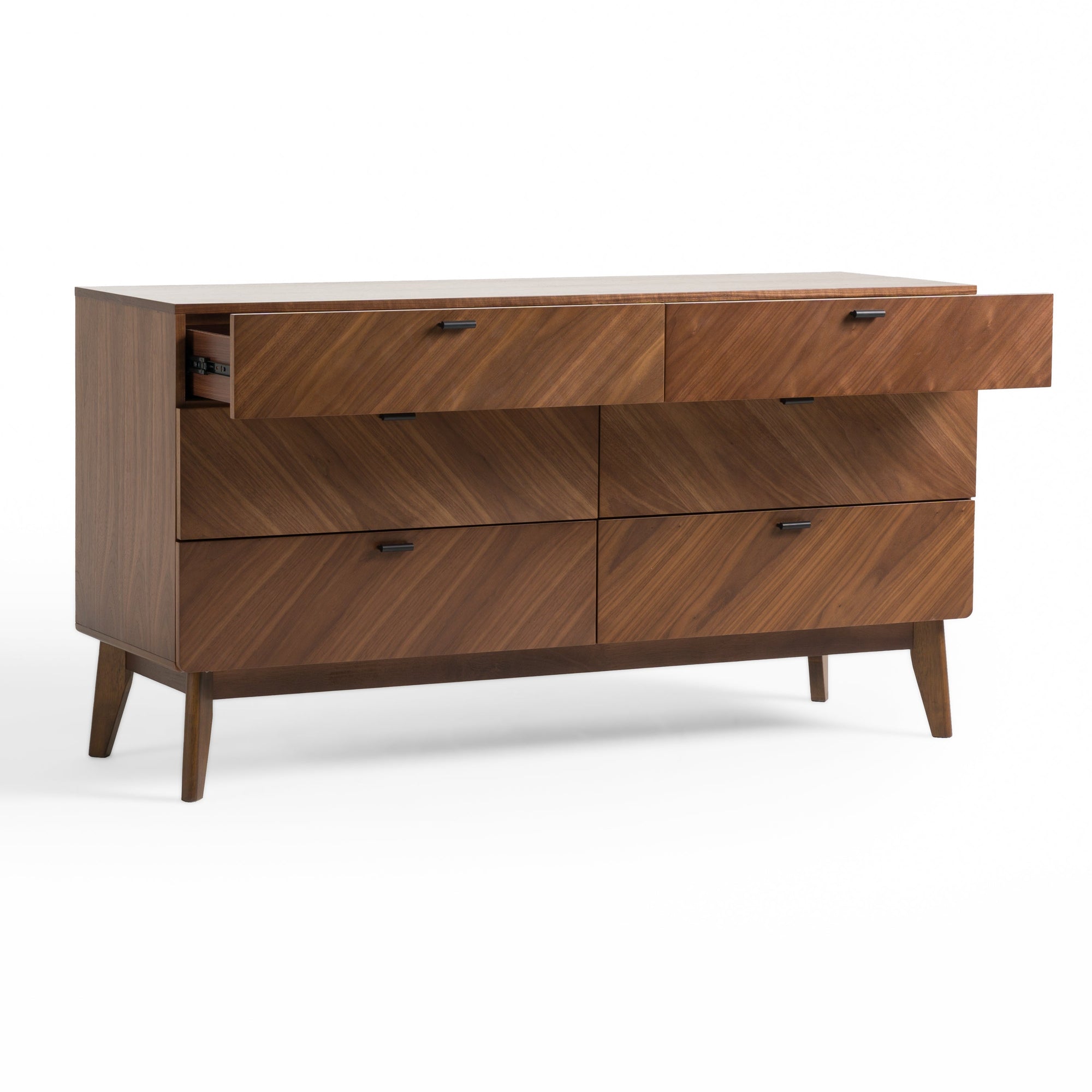 Nova Domus Kamela Modern Walnut Dresser Model VGMA-BR-128-DR