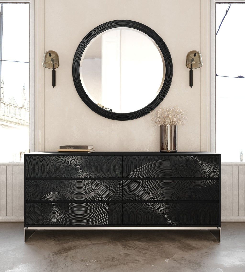 Lamod Cirque Modern Black Ash Dresser Model VGVC-J2368-D