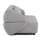 Divani Casa Lerner Modern Light Grey Fabric Sofa Bed Model VGKK-KF.8130-CLOUD