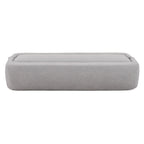 Divani Casa Lerner Modern Light Grey Fabric Sofa Bed Model VGKK-KF.8130-CLOUD