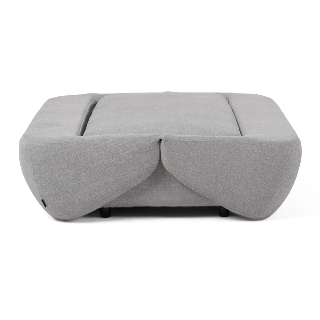 Divani Casa Lerner Modern Light Grey Fabric Sofa Bed Model VGKK-KF.8130-CLOUD