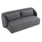 Divani Casa Lerner Modern Dark Grey Fabric Sofa Bed Model VGKK-KF.8130-SLATE