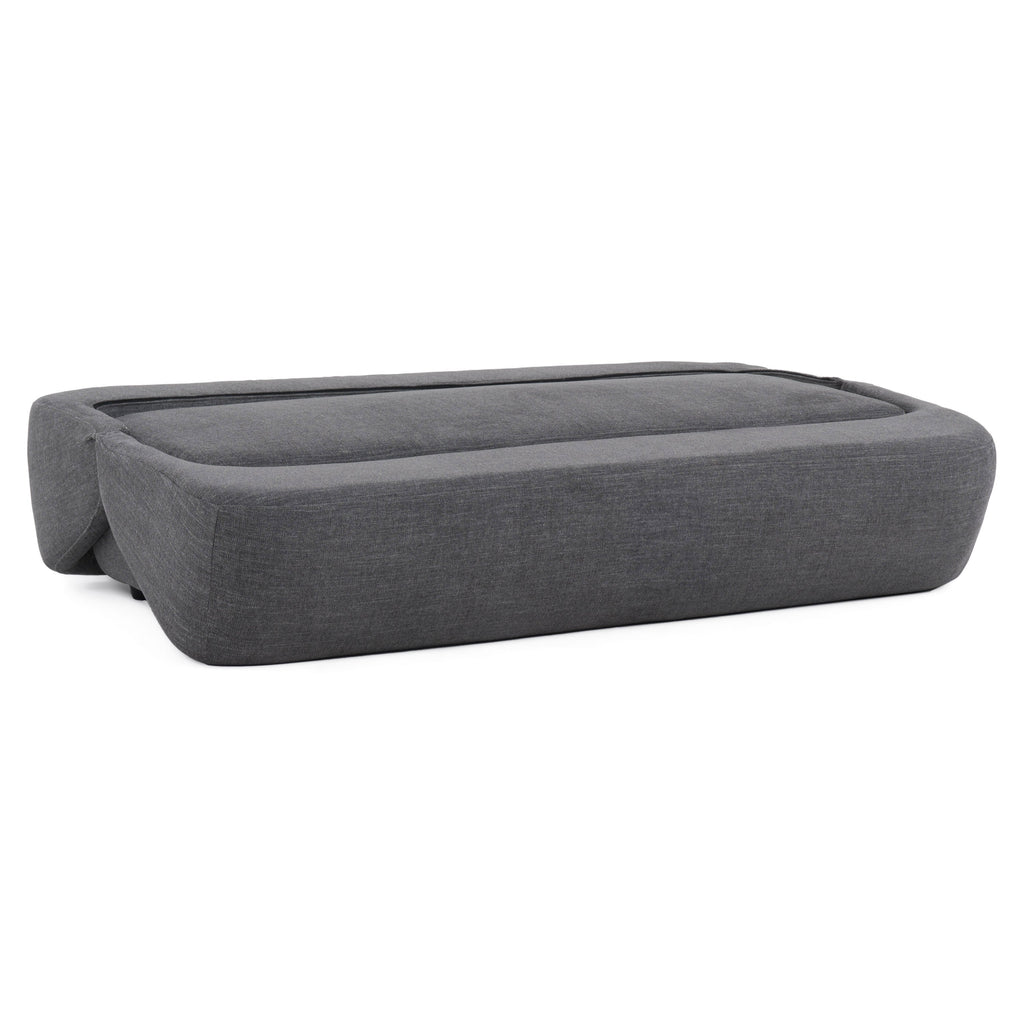 Divani Casa Lerner Modern Dark Grey Fabric Sofa Bed Model VGKK-KF.8130-SLATE