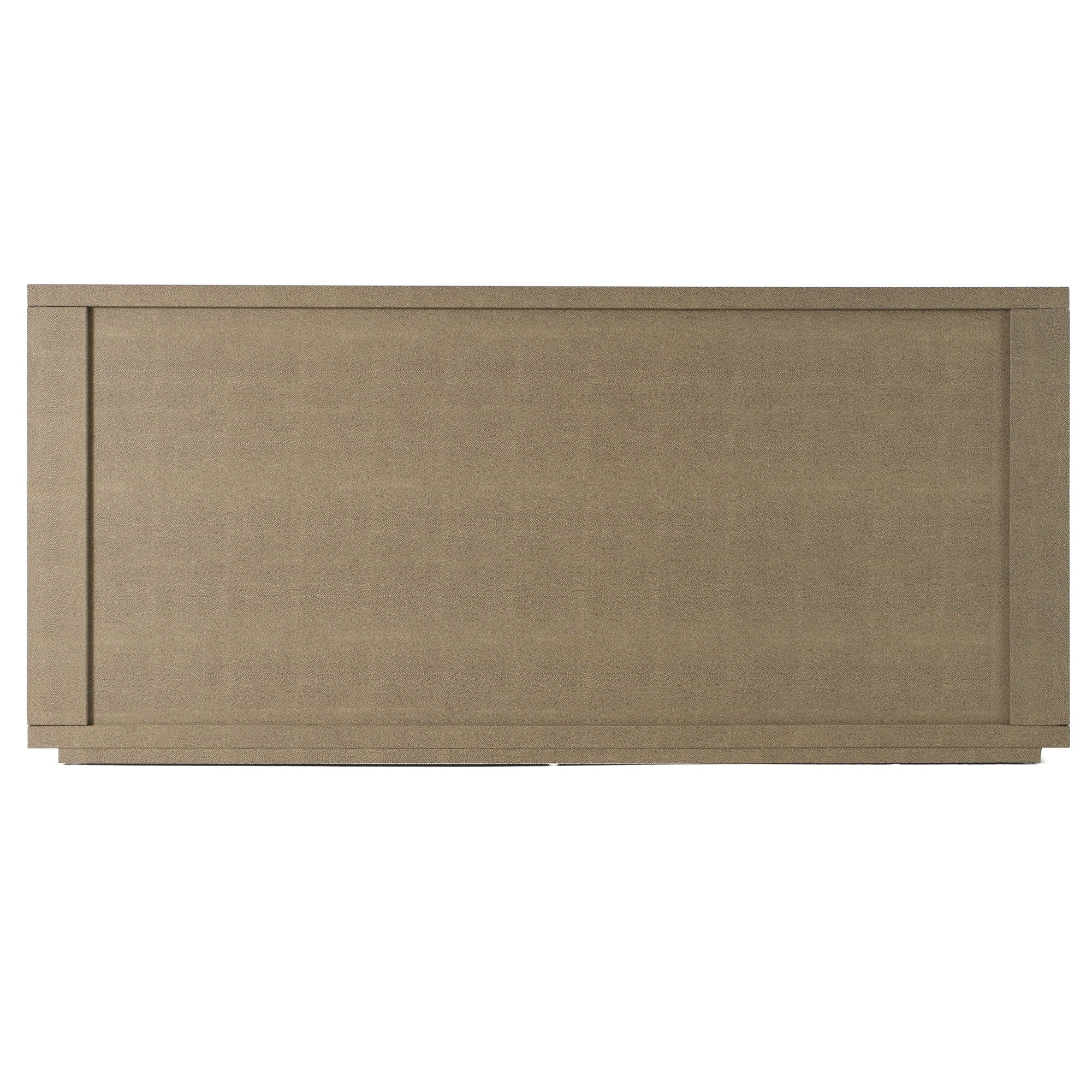 Modrest Lois Modern Beige Shagreen & Brass Dresser Model VGVC-J2408-D