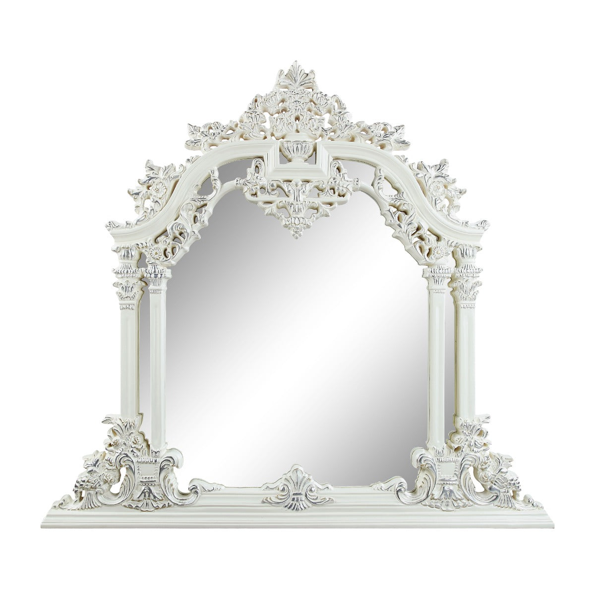 ACME Vanaheim Antique White Mirror Model LV00807