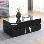 ACME Drisana Black Mirrored Coffee Table Model LV03865