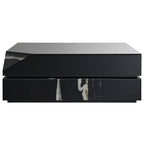 ACME Drisana Black Mirrored Coffee Table Model LV03865