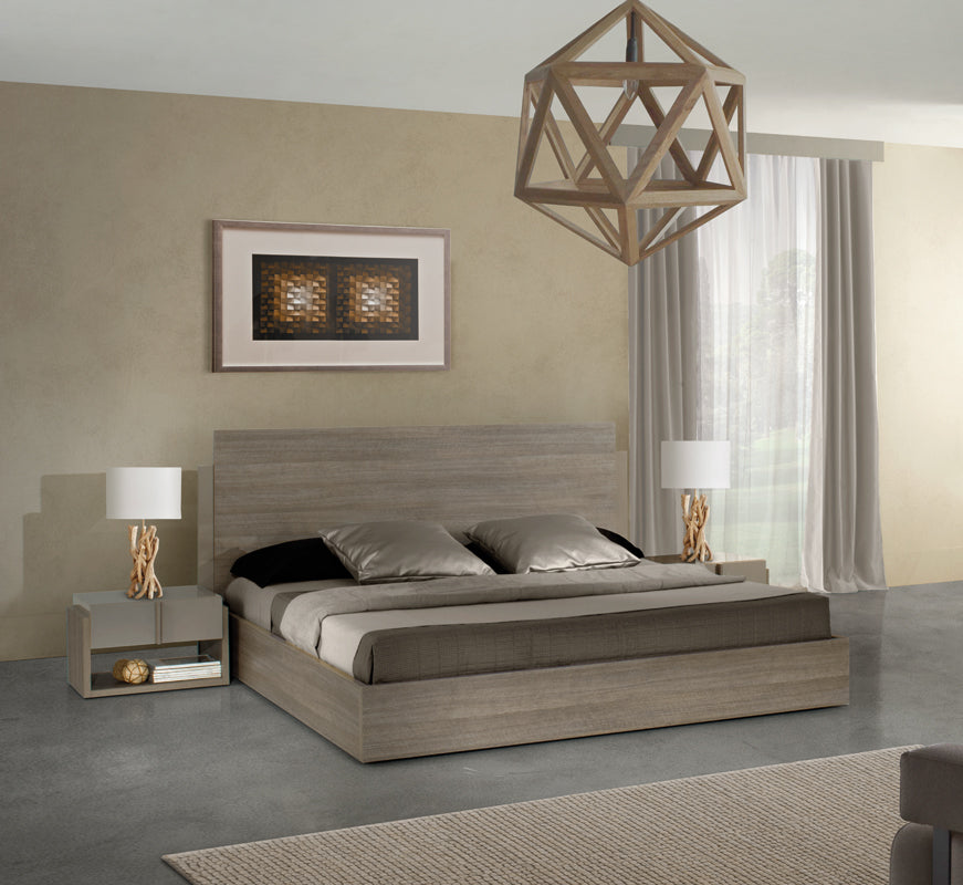 Lit moderne italien Eastern King Nova Domus Marcela, modèle VGACMARCELA-BED-EK