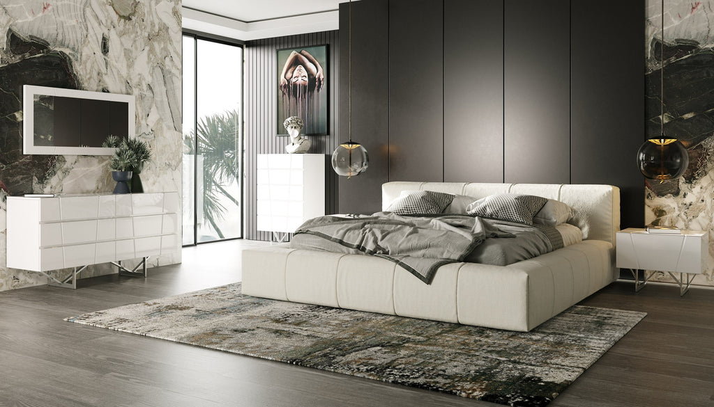 Modrest Chrysler Modern White Dresser Model VGVCJ8978-D-WHT