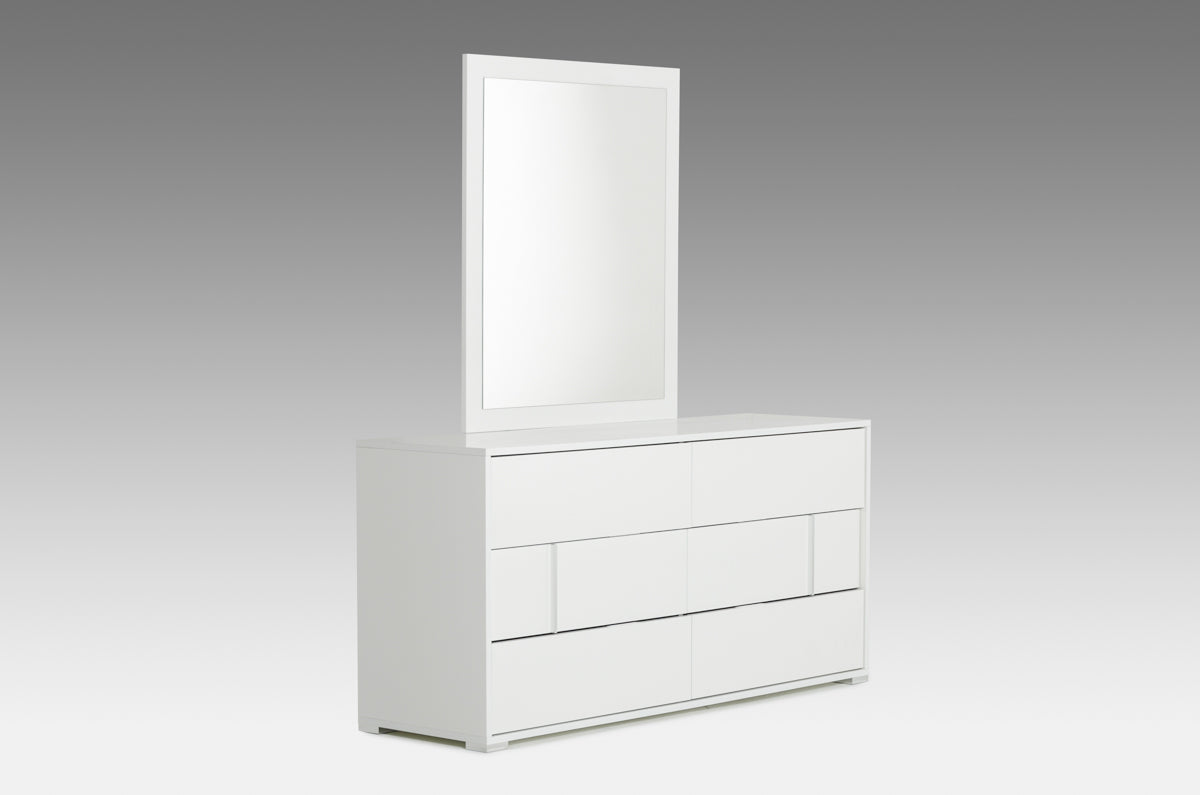 Modrest Nicla Italian Modern White Dresser Model VGACNICLA-DRS