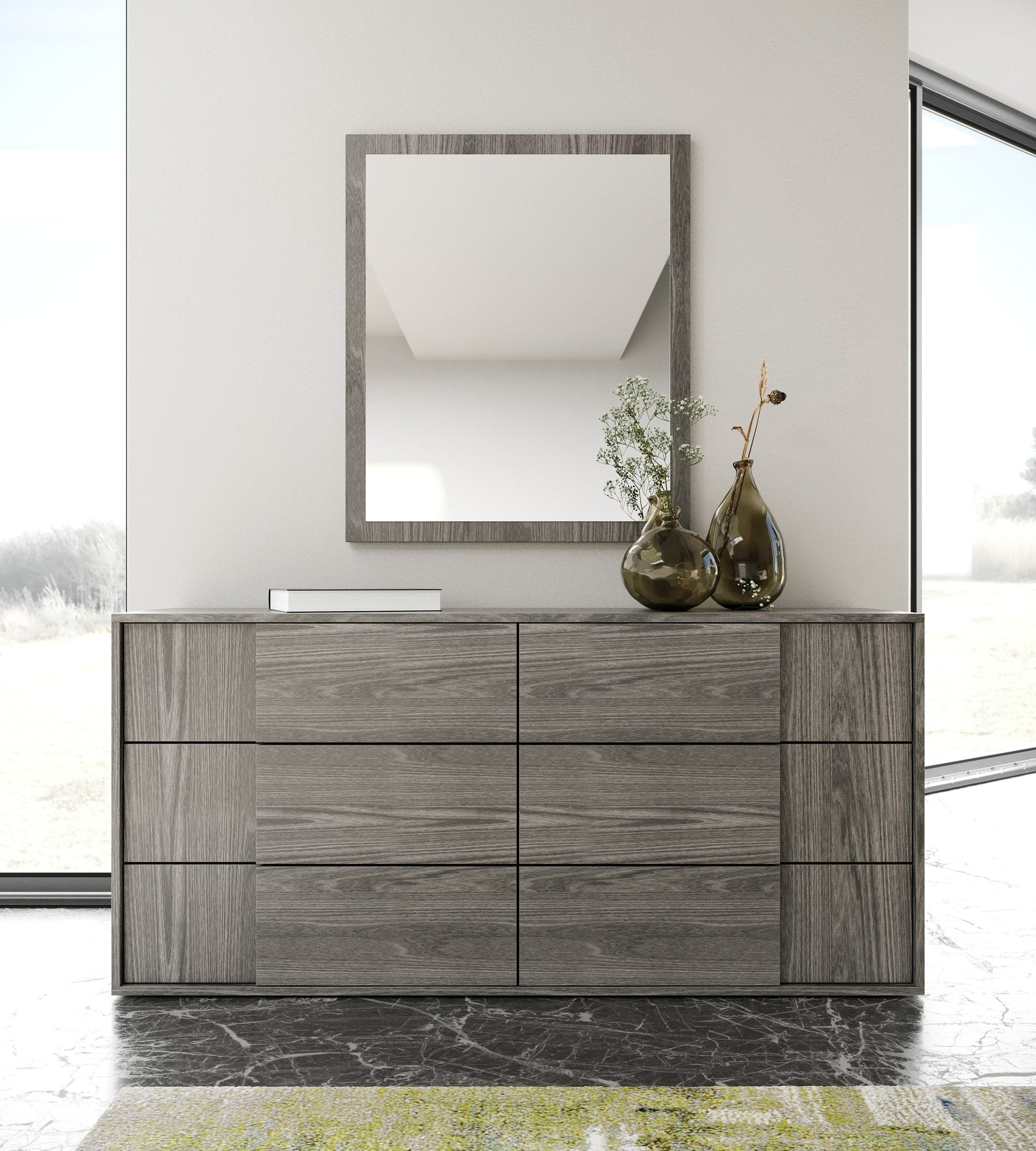 Nova Domus Asus Italian Modern Elm Grey Dresser Model VGACASUS-DRS-GRY-1