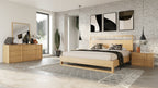 Nova Domus Berlin Modern Natural Oak Bedroom Set Model VGMA-BR-92-SET-NAT