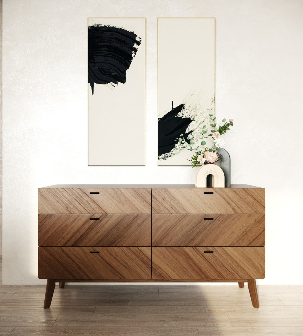 Nova Domus Kamela Modern Walnut Dresser Model VGMA-BR-128-DR