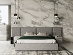 Nova Domus Maranello Modern Grey Bed Set Model VGMABR-121-GRY-BED-SET