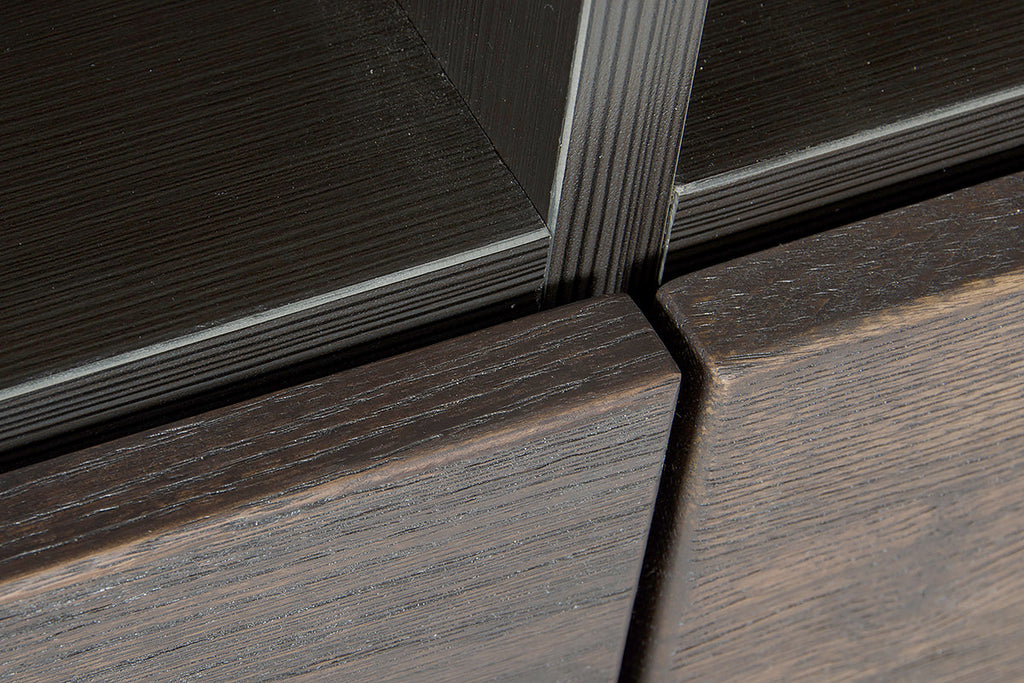 Modrest Wharton Modern Dark Aged Oak Dresser Model VGEDPB16003