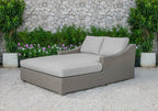 Renava Pismo Outdoor Beige Wicker Sunbed Model VGATRABD-108-BGE