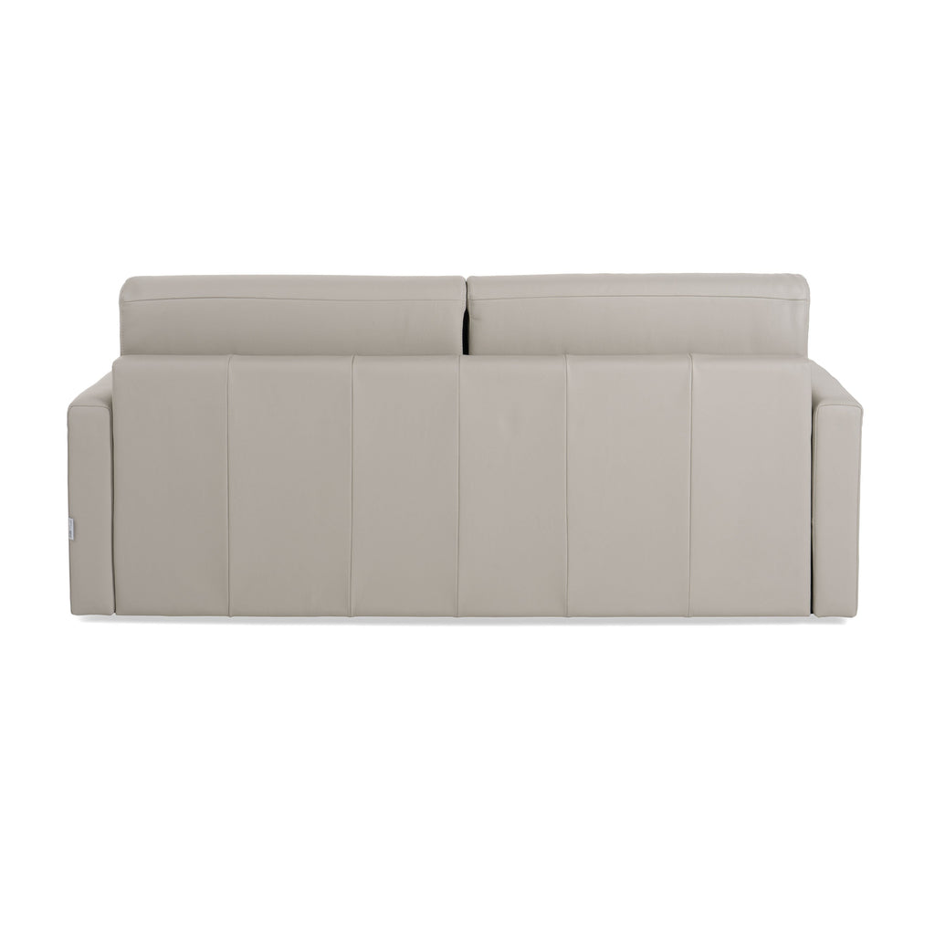 Lamod Italia Revers Italian Modern Grey Leather Queen Sofabed Model VGDTREVERS-160-CENERE