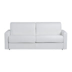 Lamod Italia Revers Italian Modern White Leather Queen Sofabed Model VGDTREVERS-160-wHITE