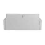 Lamod Italia Revers Italian Modern White Leather Queen Sofabed Model VGDTREVERS-160-wHITE