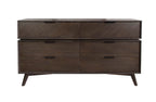 Modrest Roger Mid Century Acacia Dresser Model VGWDSTHL-DR6D-SANTI