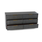 Nova Domus Santa Monica Modern Grey Wash Dresser Model VGMA-BR-144-DRS-GRY