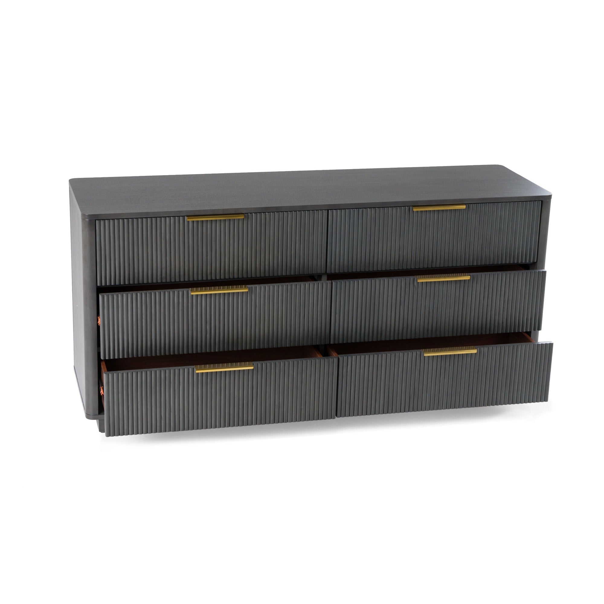 Nova Domus Santa Monica Modern Grey Wash Dresser Model VGMA-BR-144-DRS-GRY