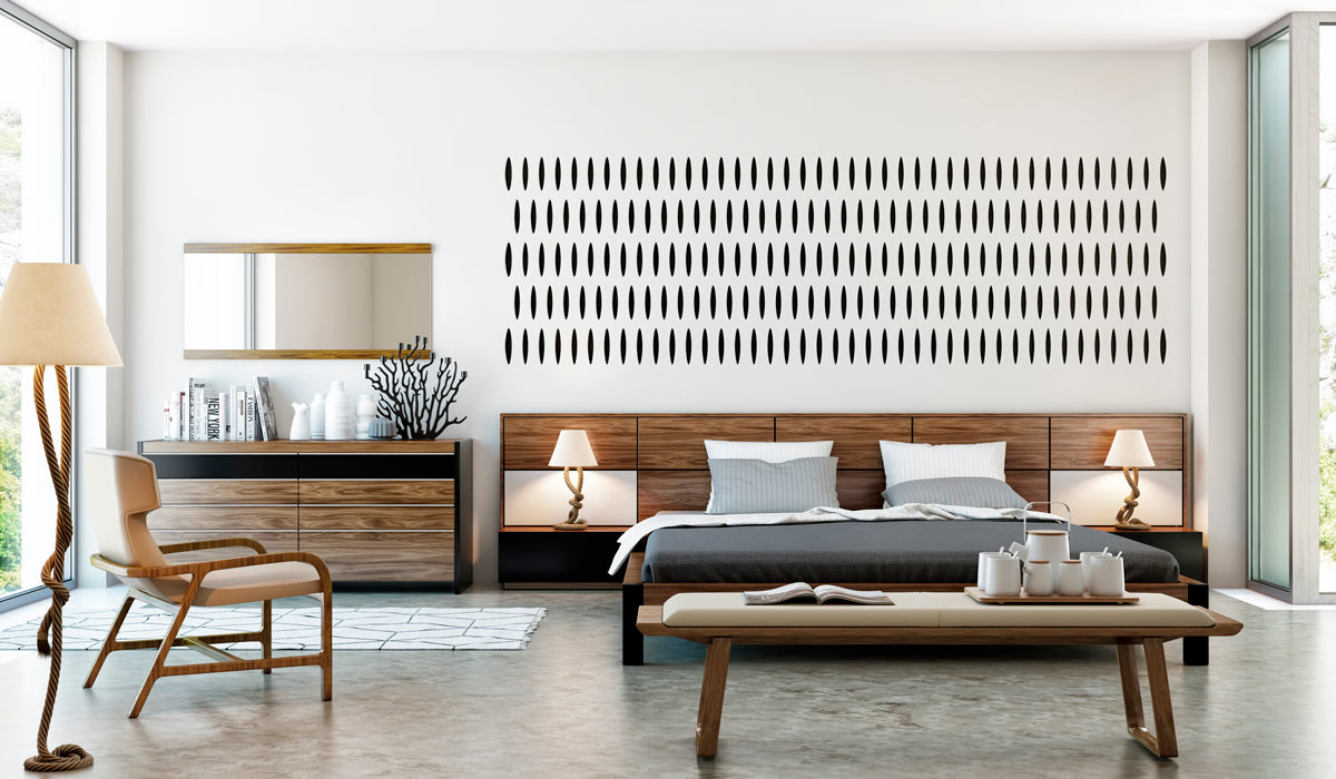 California King Modrest Rondo Mid Century Walnut Bedroom Set Model VGWC7C005A-SET-CK