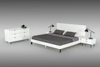 Nova Domus Valencia Contemporary White Bedroom Set Model VGMABR-76-SET