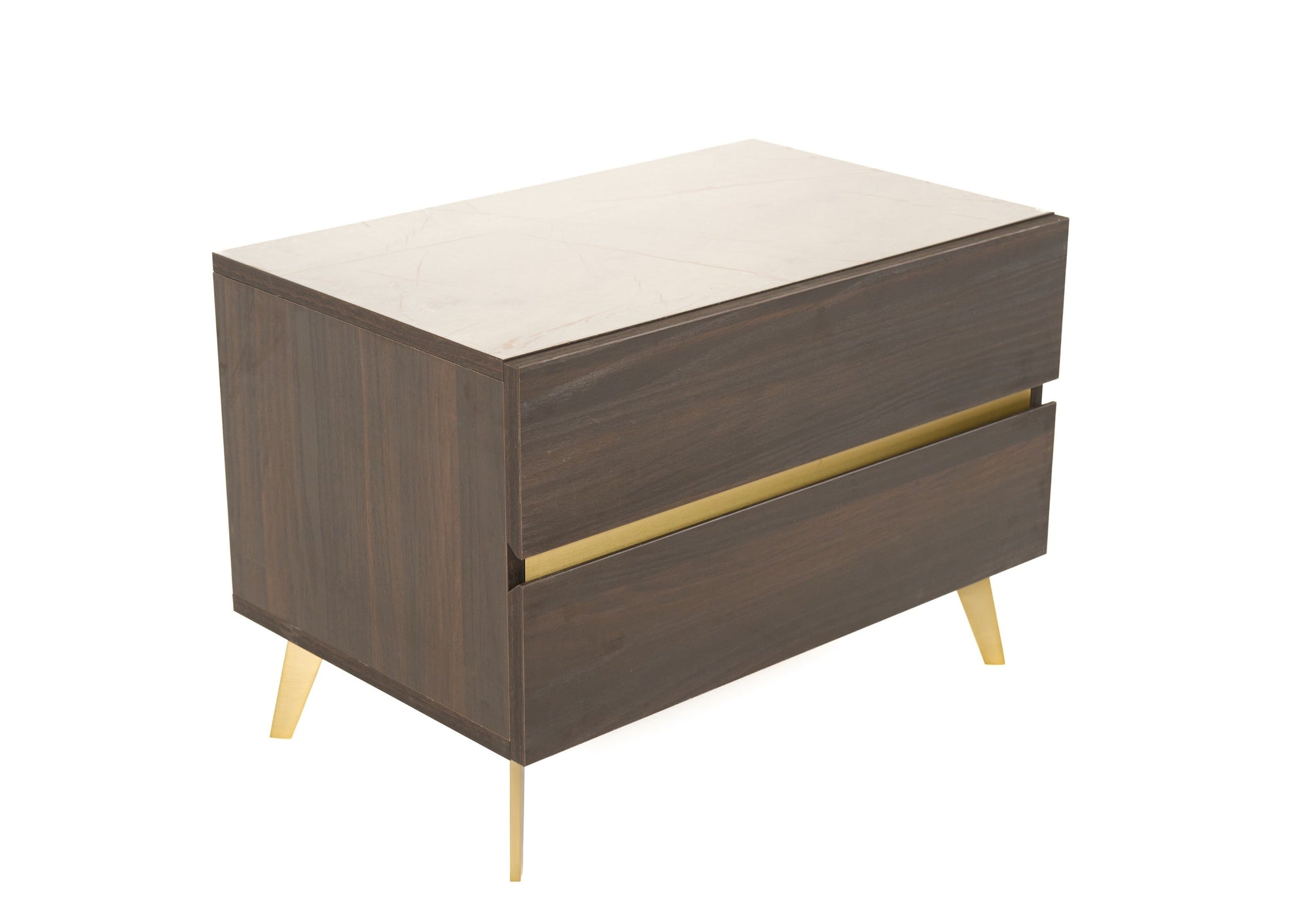 Nova Domus Velondra Modern Eucalypto & Marble 4 Piece Bedroom Set Model VGACVELONDRA-BED-4PCSET