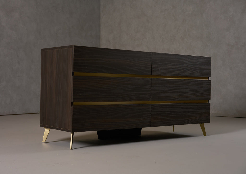Nova Domus Velondra Modern Eucalypto & Marble Dresser Model VGACVELONDRA-DRS