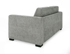 Divani Casa Vlad Modern Grey Fabric Sofa Bed Model VGSX-9828-SFBD-SLATE