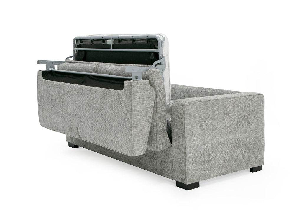 Divani Casa Vlad Modern Grey Fabric Sofa Bed Model VGSX-9828-SFBD-SLATE